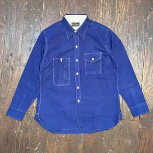 Solid Flannel Work Shirt