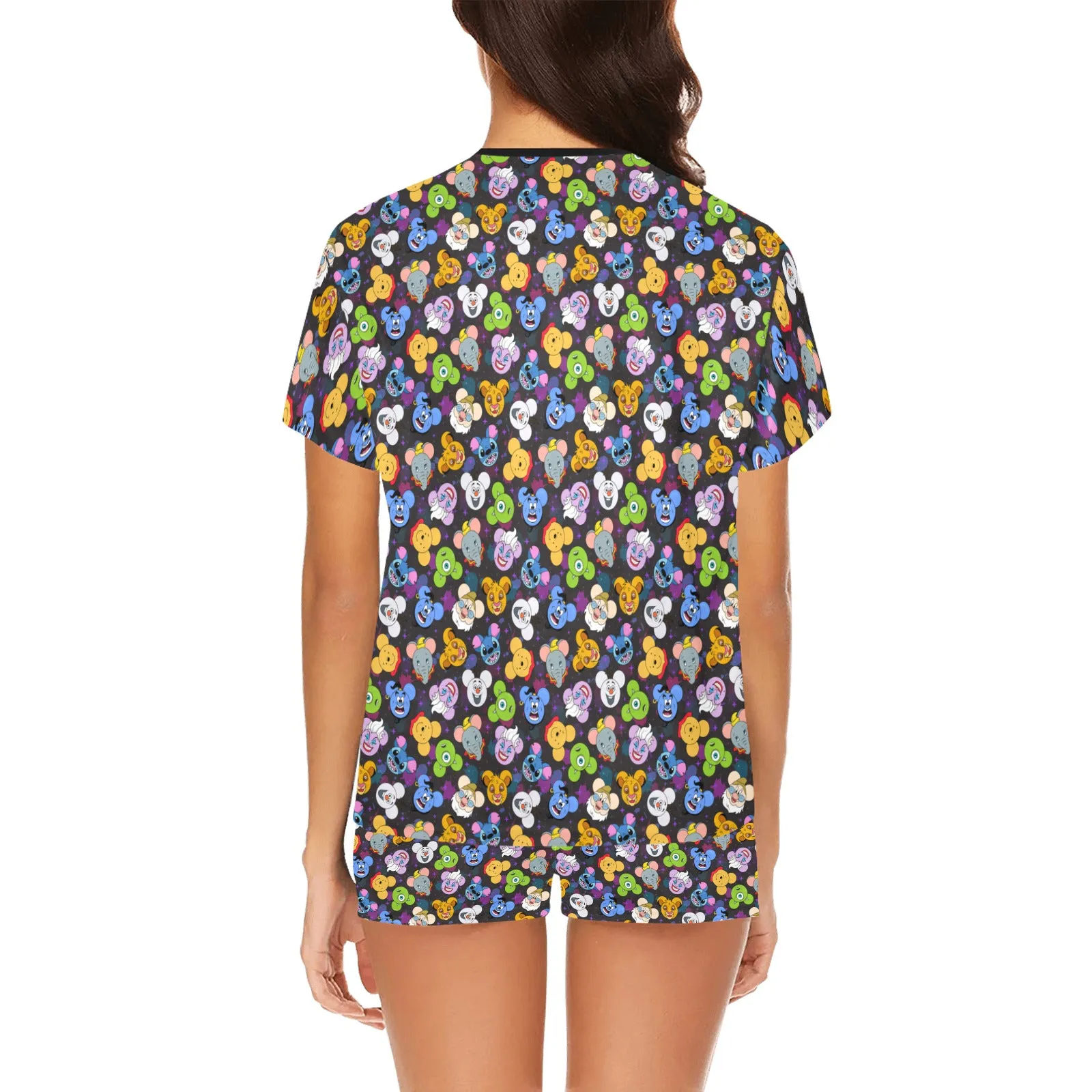 The Magical Gang Women's Short Pajama Set