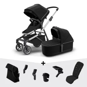 Thule Sleek Pram and Bassinet with Accessories Packages