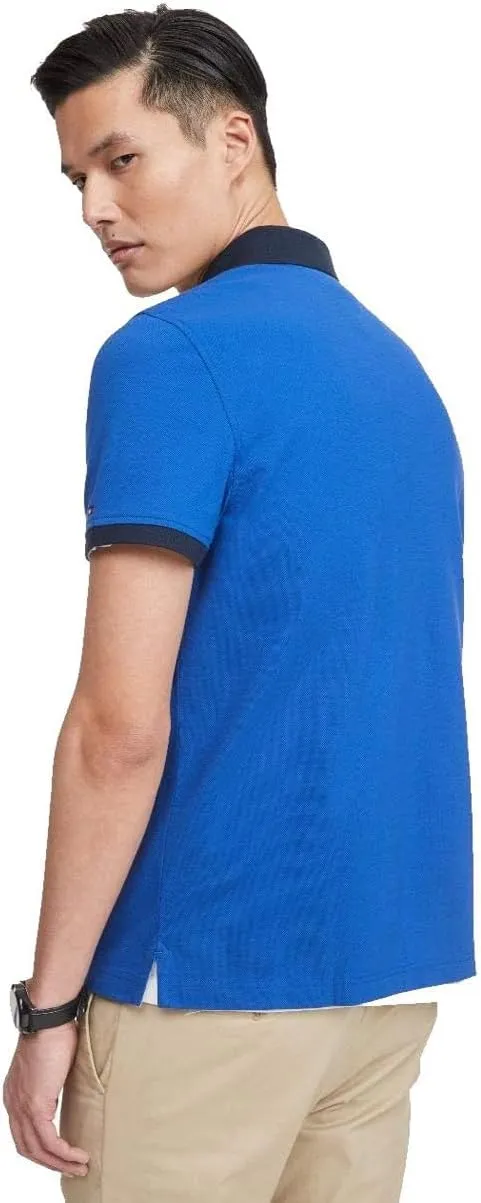 Tommy Hilfiger Men's Short Sleeve Cotton Pique Flag Polo in Regular Fit