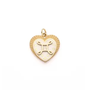 True Love Heart : Petite Champleve Medallion