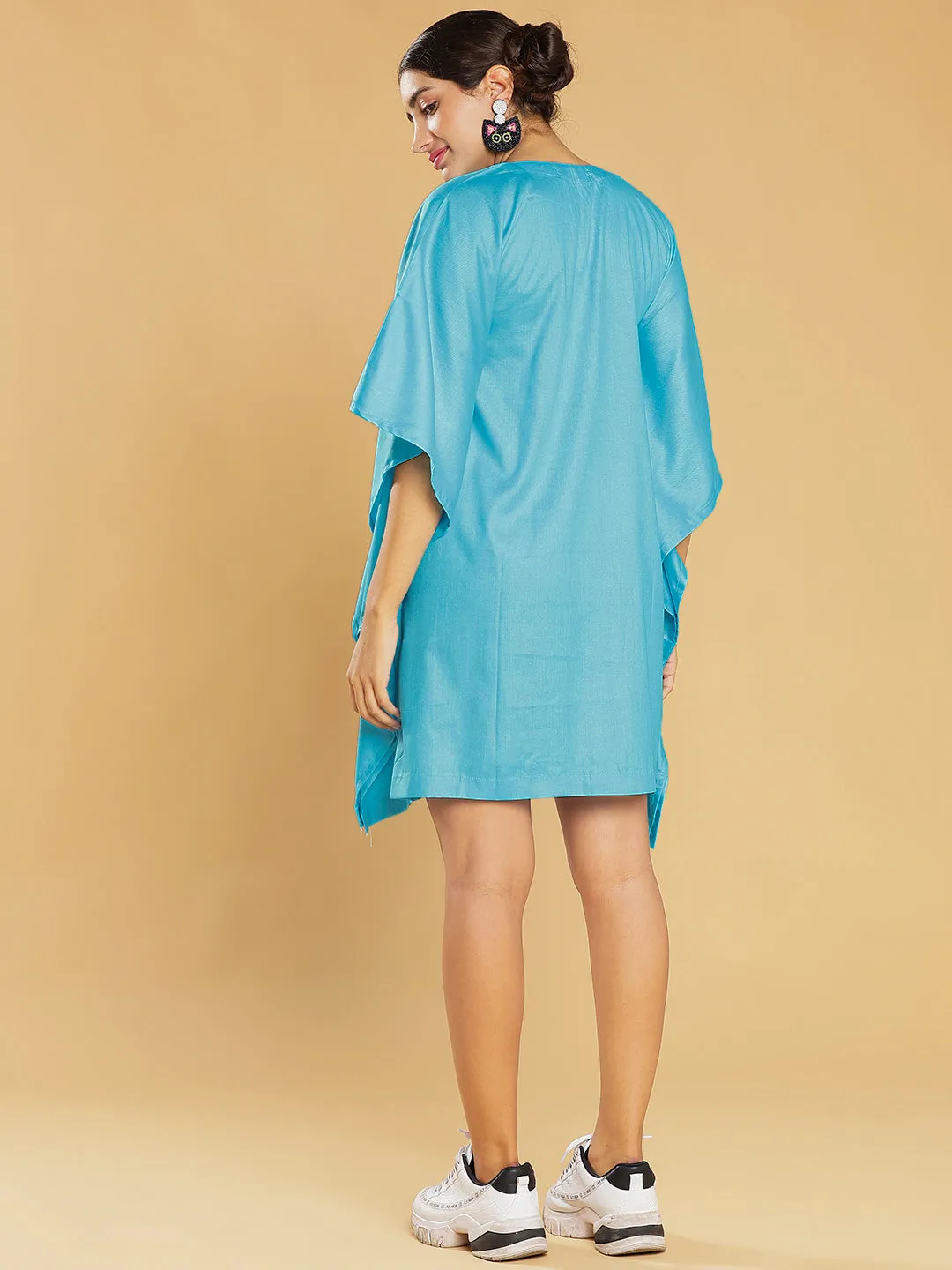 Turquoise Kaftan Nightdress - SleepyQueen