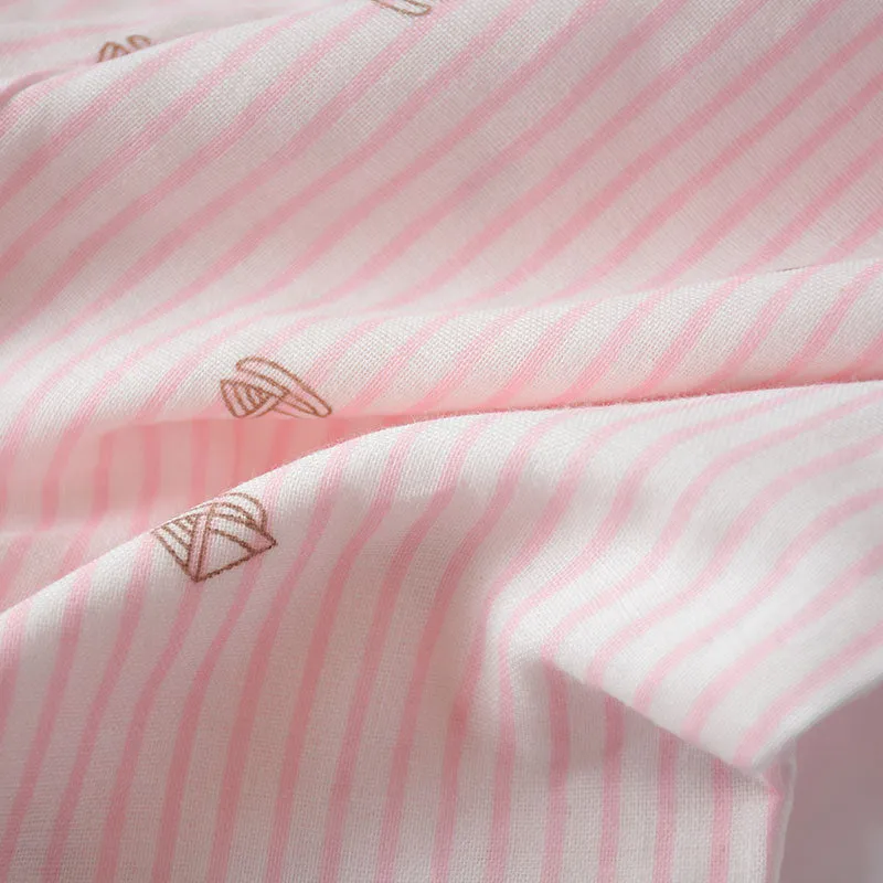 VenusFox Summer/Autumn Couples Plaid Pants Women/Men Sleepwear Cotton Double Gauze Thin Sleep Bottoms Casual Women's Pajamas Home Clothes
