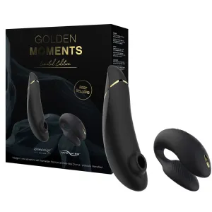 We-vibe Chorus / Womanizer Premium 2 Golden Moments Collection 2023 - Black/gold