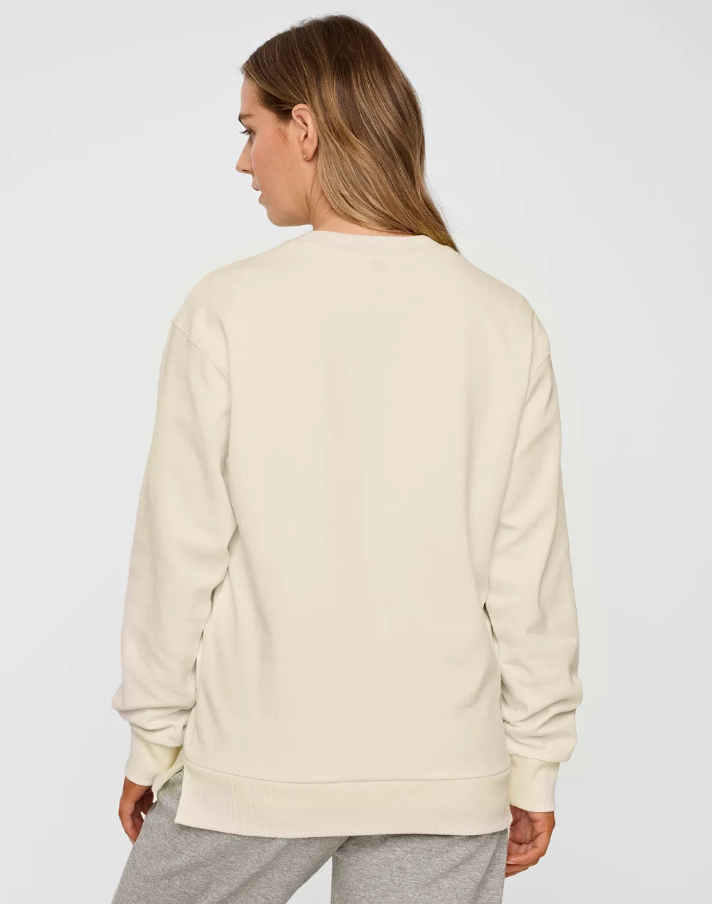 Winning Spirit Airlayered Cvc Crew Neck Sweater Unisex(FL05)
