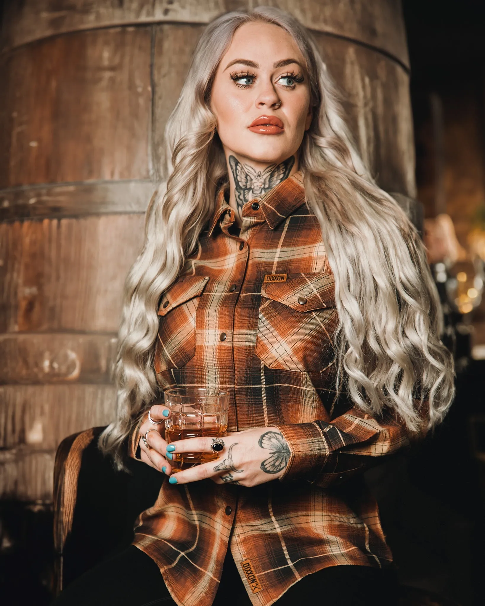 Women's Barrel Flannel