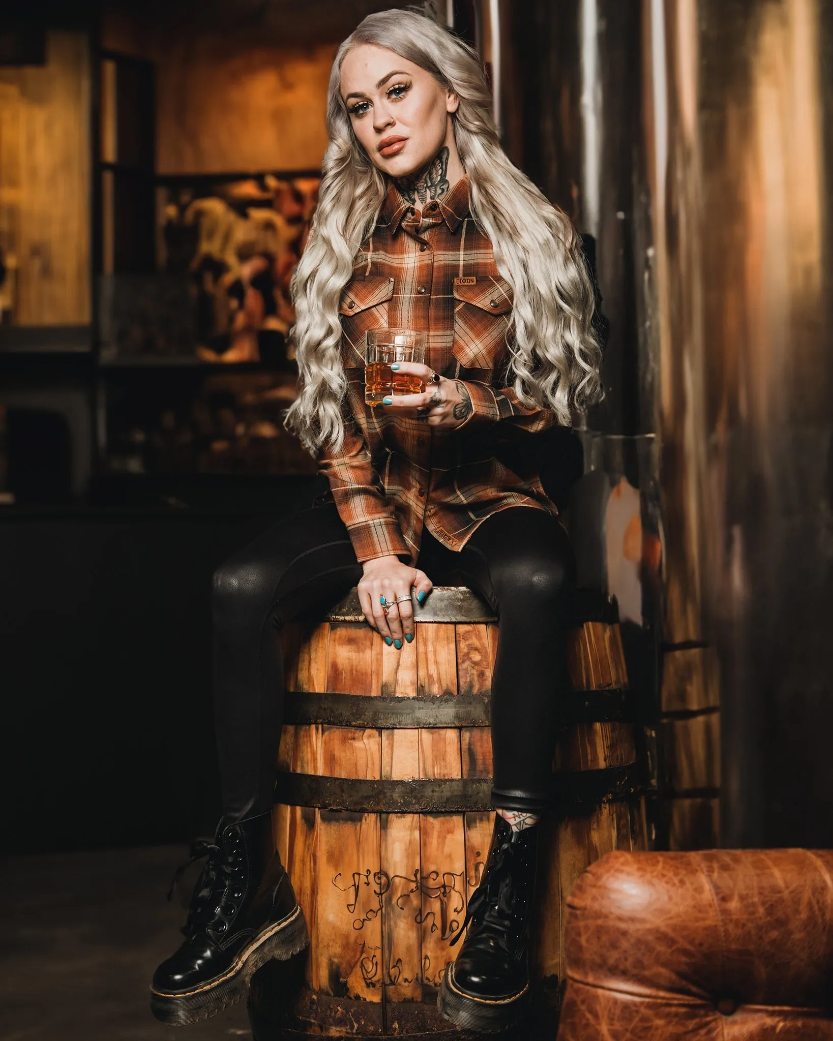 Women's Barrel Flannel