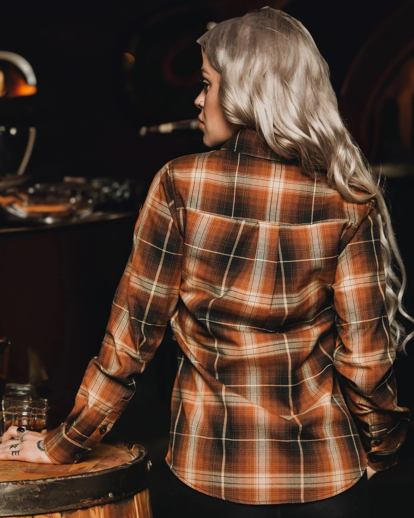 Women's Barrel Flannel