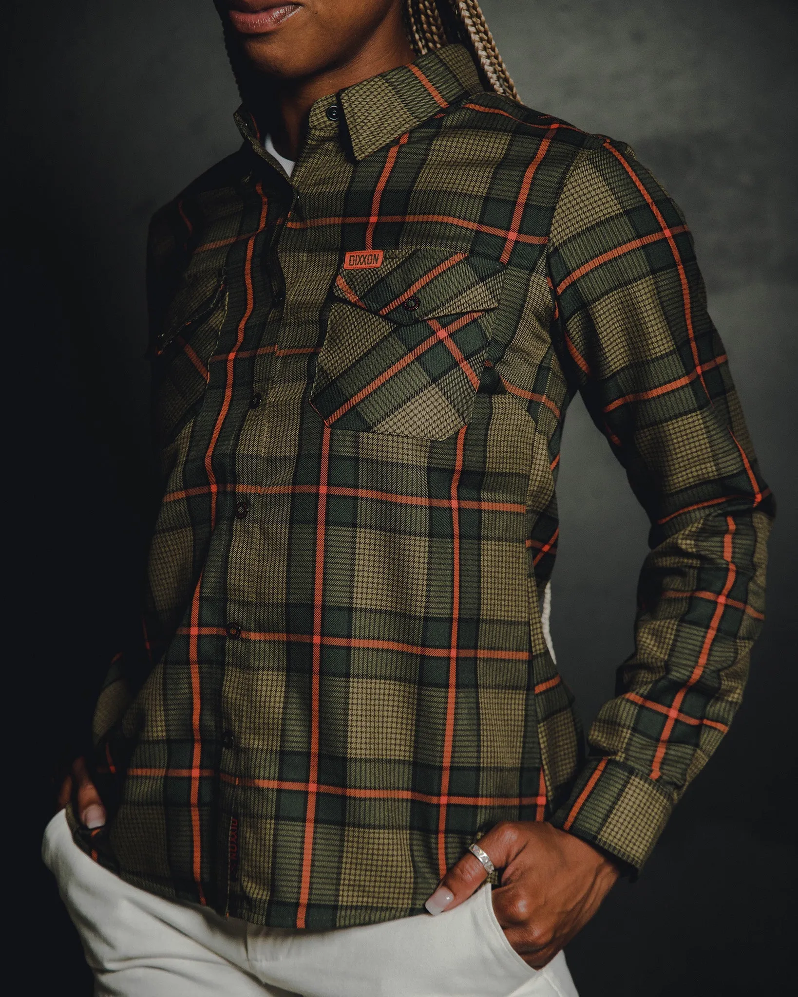 Women's Black Hawk Flannel