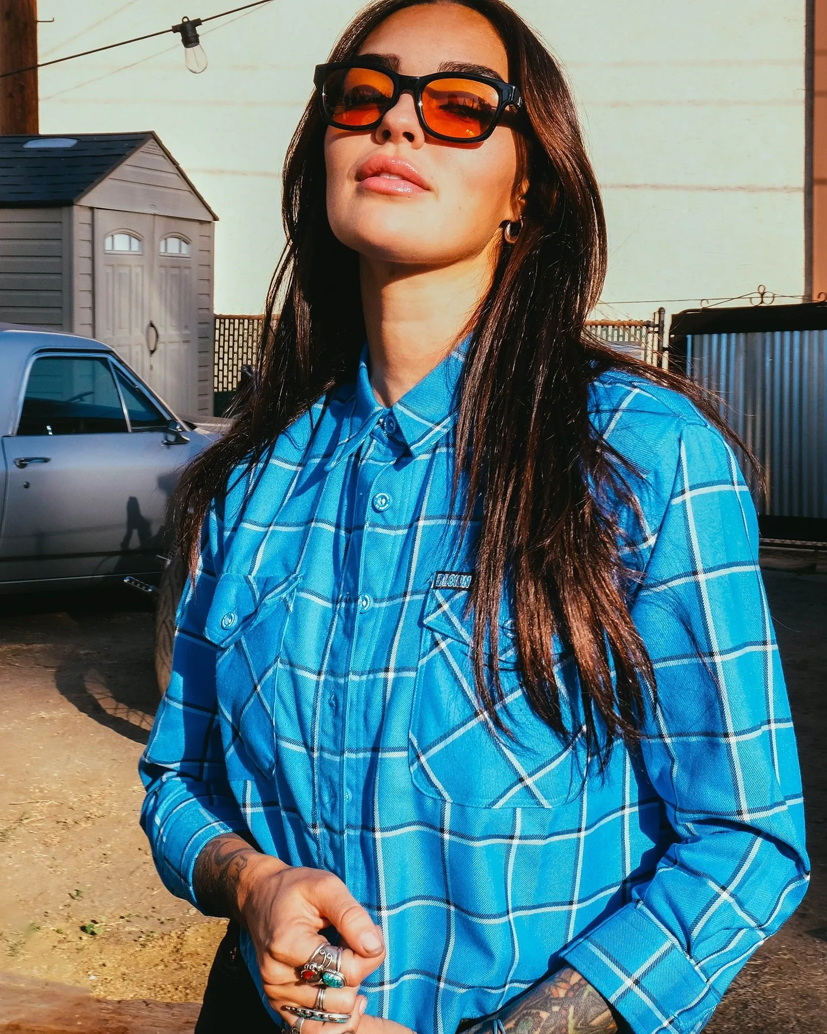 Women's Brentwood Crop Flannel