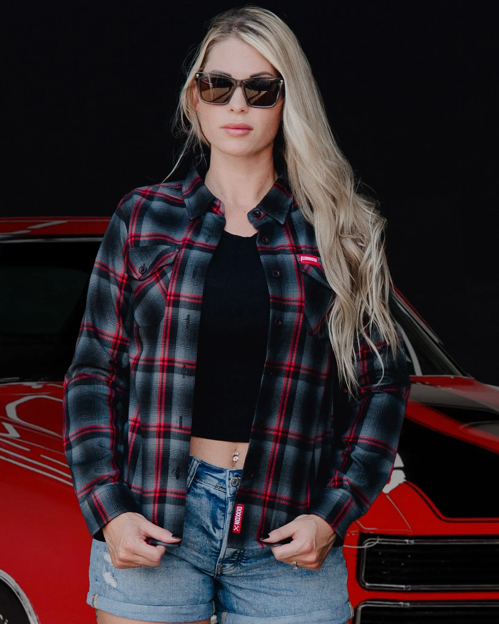 Flowmaster Womens Flannel Shirt