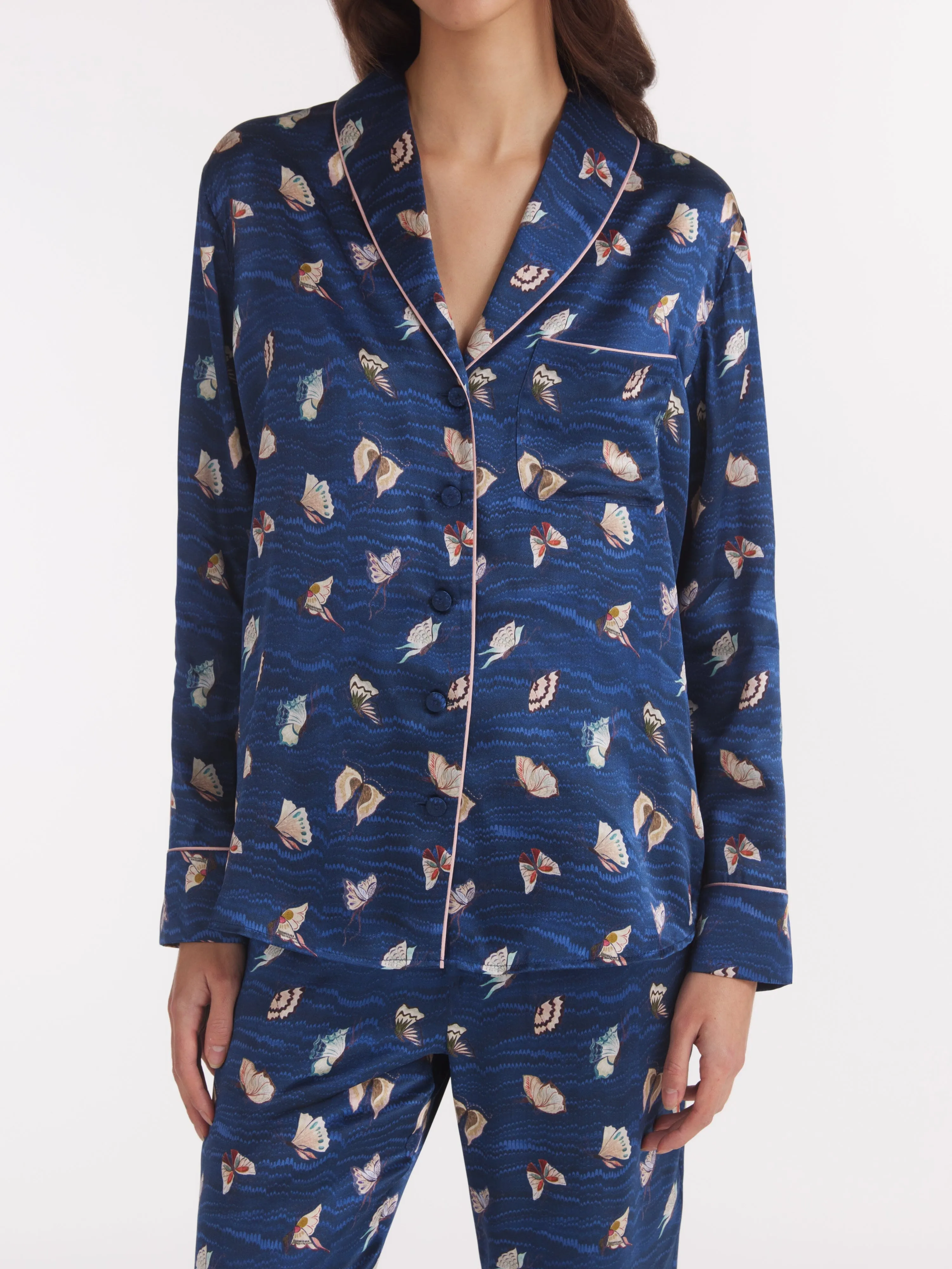 Women's Lounge PJ Set in Butterfly House