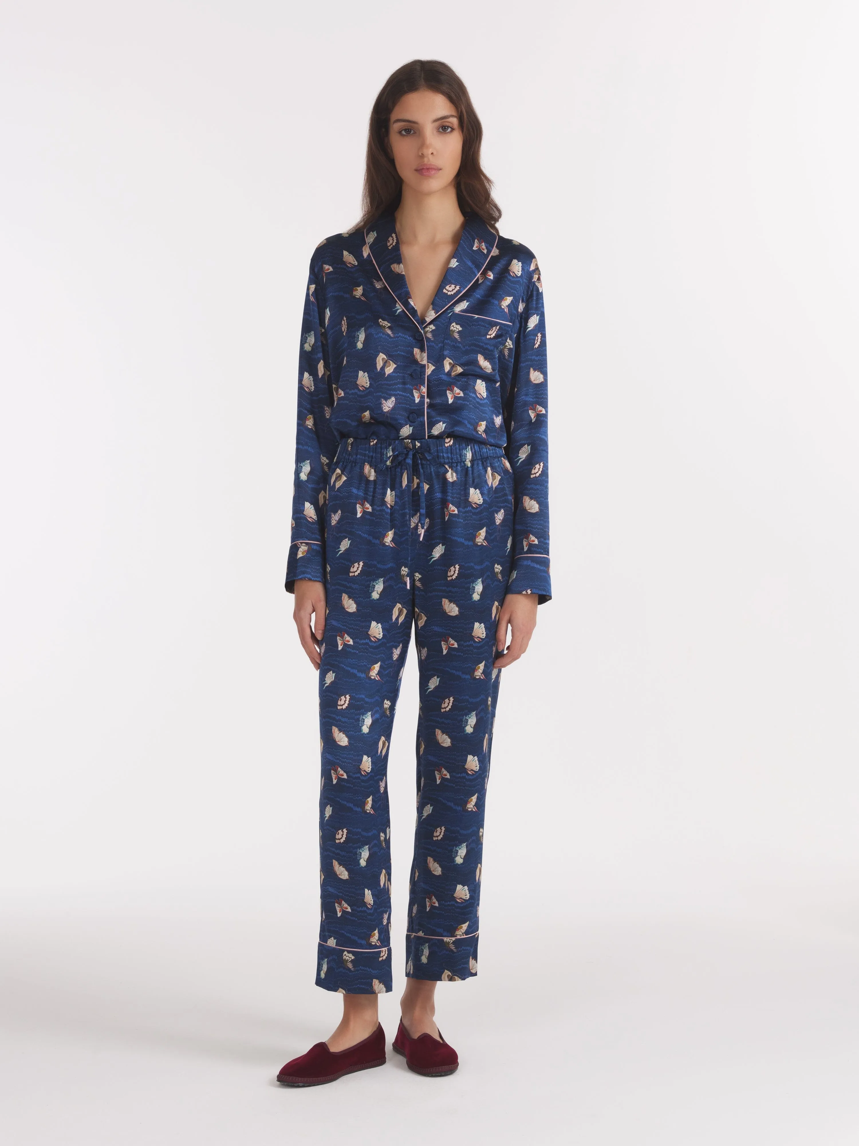 Women's Lounge PJ Set in Butterfly House